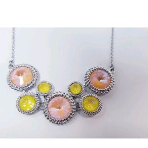 You’re a Peach Necklace by touchstone Crystal by Swarovski NWOT BOX